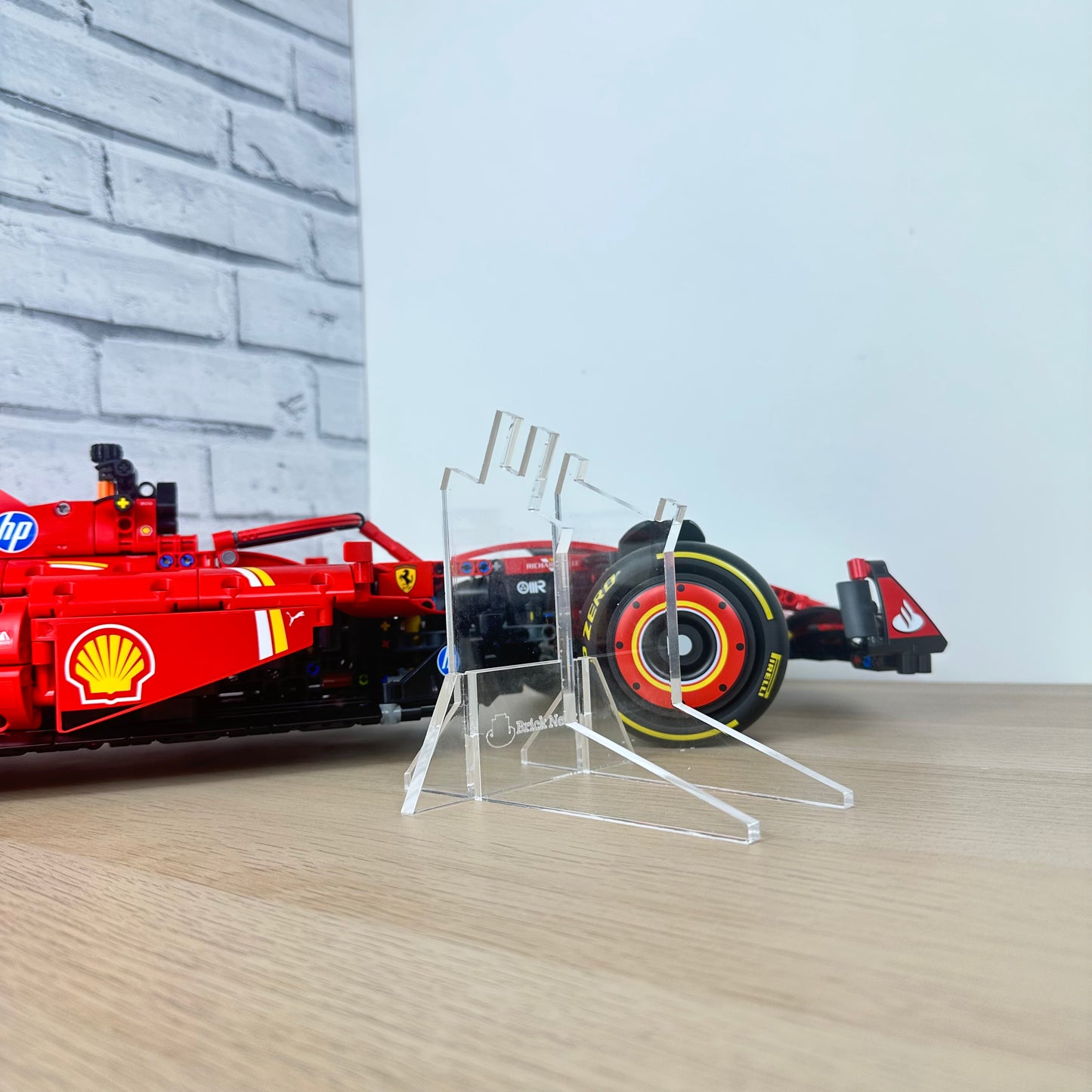 lego ferrari f1 acrylic display stand