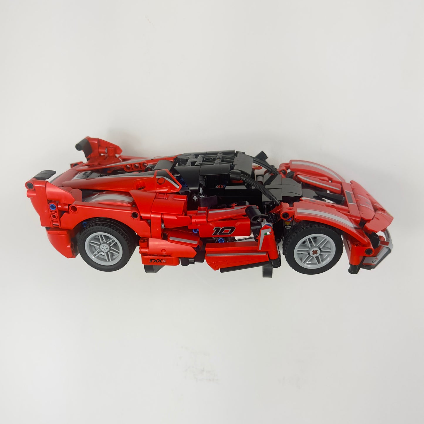Angled LEGO Wall Display Mount for LEGO® Technic Ferrari FXX K (42212)