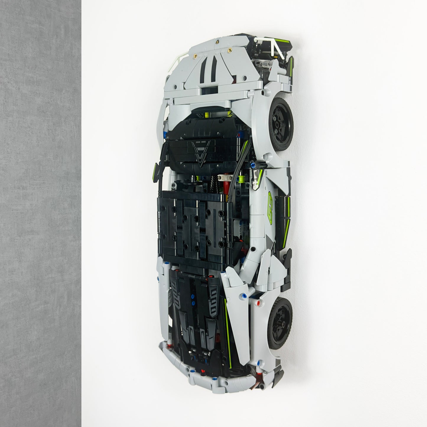 Vertical Wall Display Mount for LEGO® Technic Lamborghini Revuelto (42214)