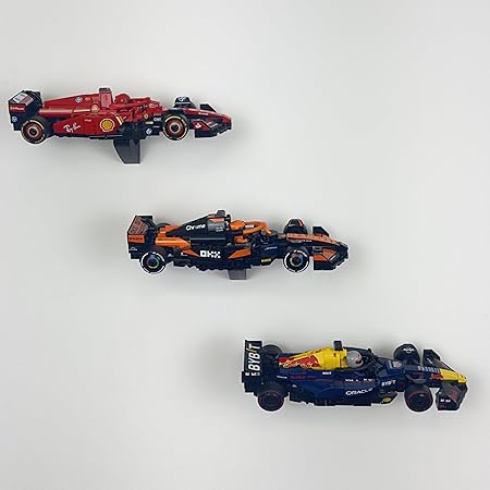 Wall Mount Compatible For Lego F1 Speed Champions Race