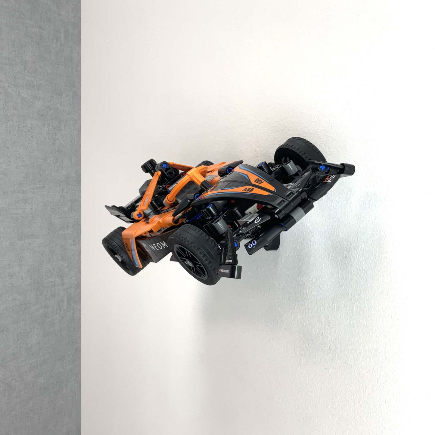 Wall Display Mount for LEGO® Mclaren Formula E (42169)