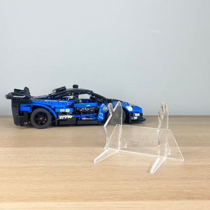 LEGO® McLaren Senna GTR Acrylic Display Stand w/ Black Base (42123)