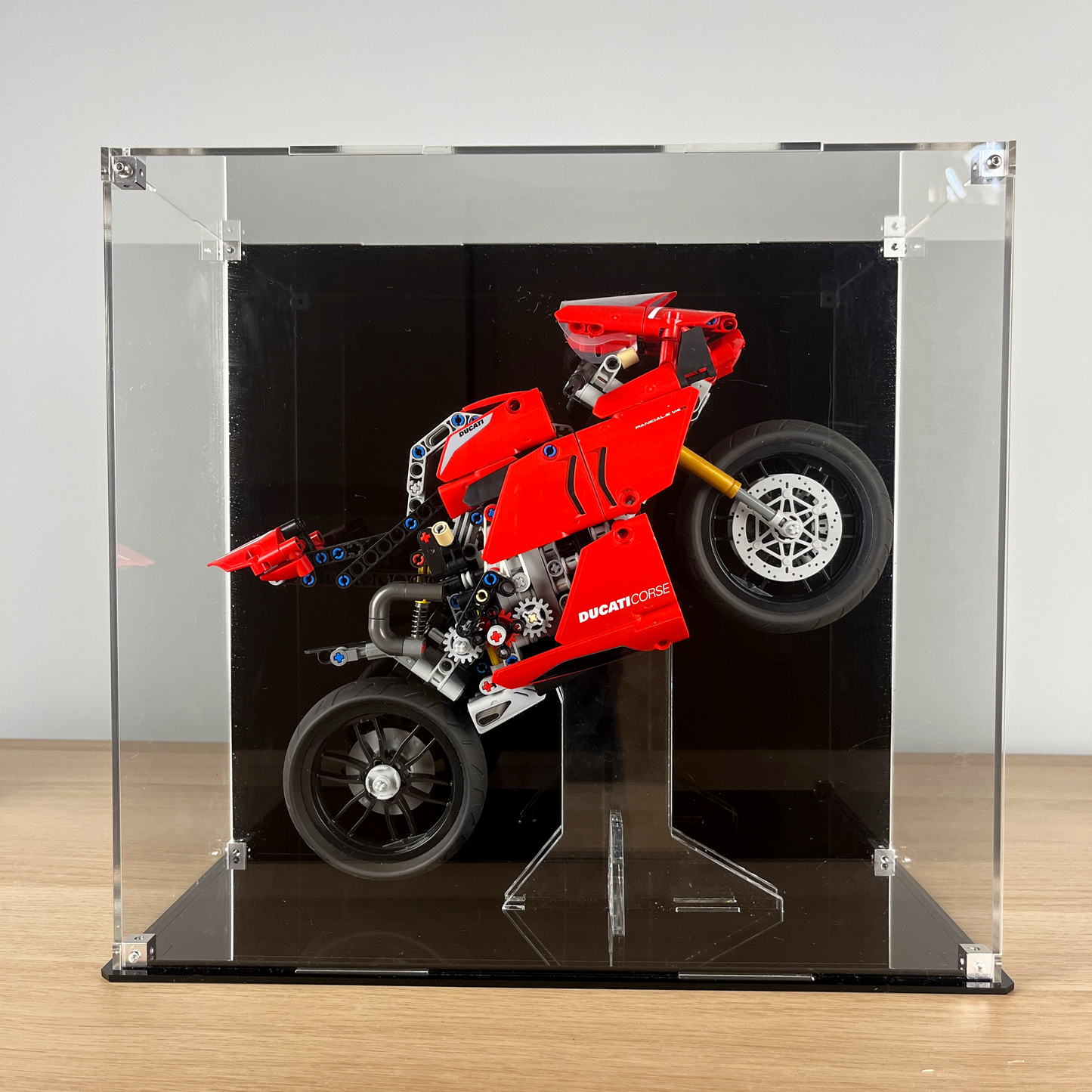 Acrylic Display Case for LEGO® Ducati Panigale V4 R 42107