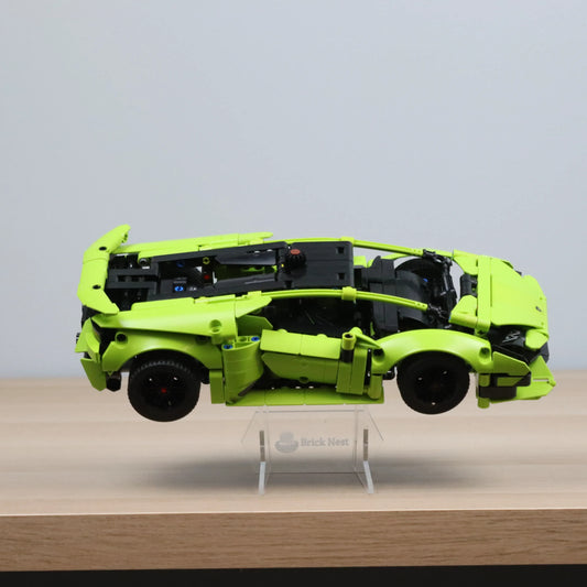 Acrylic Display Stand for LEGO Lamborghini Huracán Tecnica