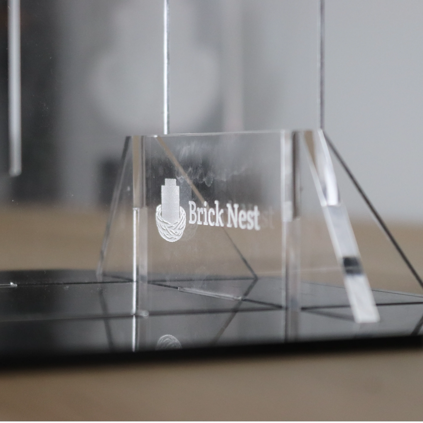 Acrylic Display Stand for The Ghost and Phantom II with Black Base