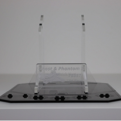 Acrylic Display Stand for The Ghost and Phantom II with Black Base