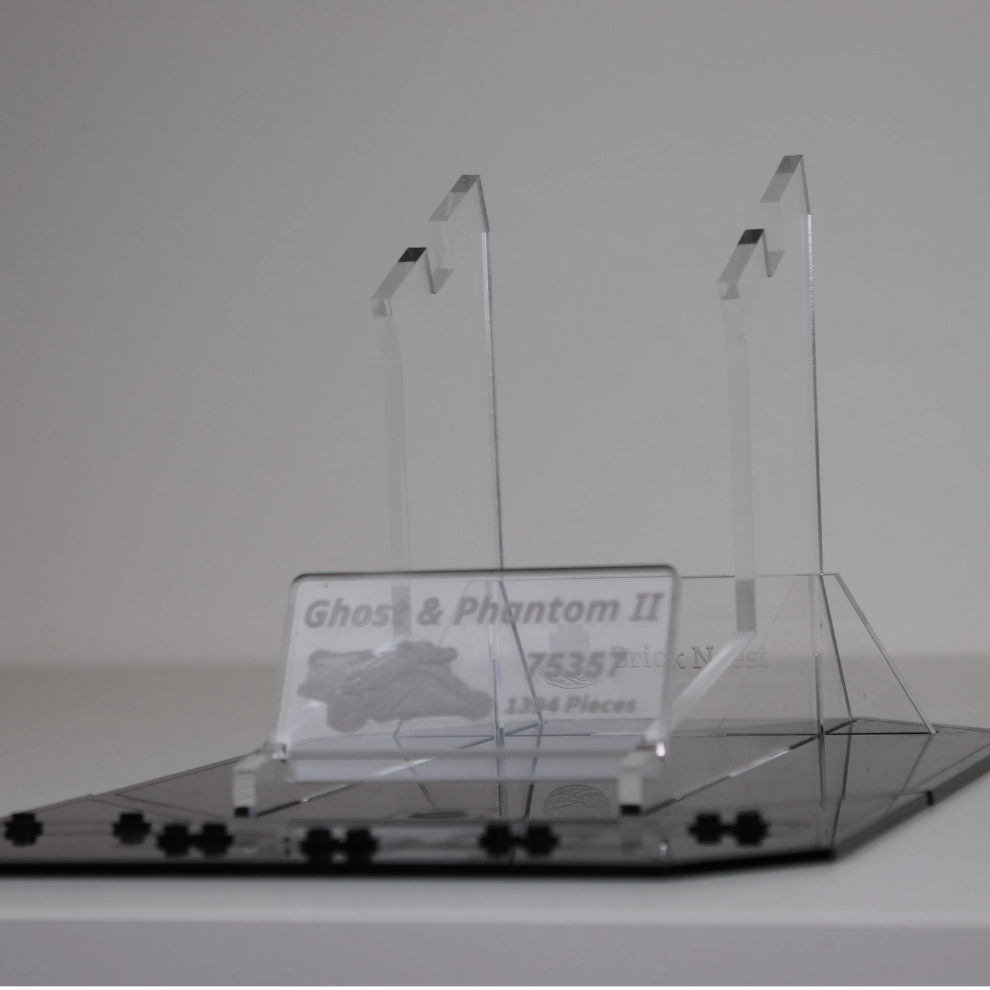 Acrylic Display Stand for The Ghost and Phantom II with Black Base