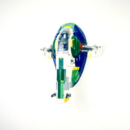 Wall Display Mount compatible with Lego Jango Fett's Firespray-Class Starship (75409)