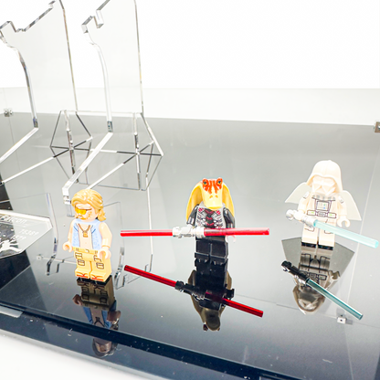 Acrylic Display Case for LEGO® Star Wars The Dark Falcon 75389 - Angled