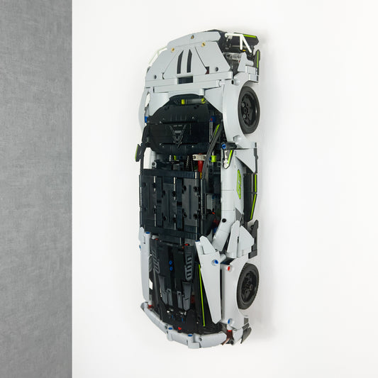Vertical Wall Display Mount for LEGO® Technic Lamborghini Revuelto (42214)