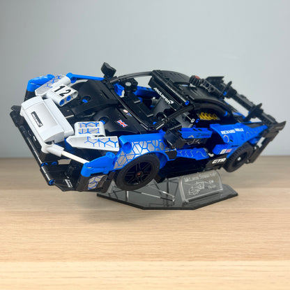 LEGO® McLaren Senna GTR Acrylic Display Stand w/ Black Base (42123)