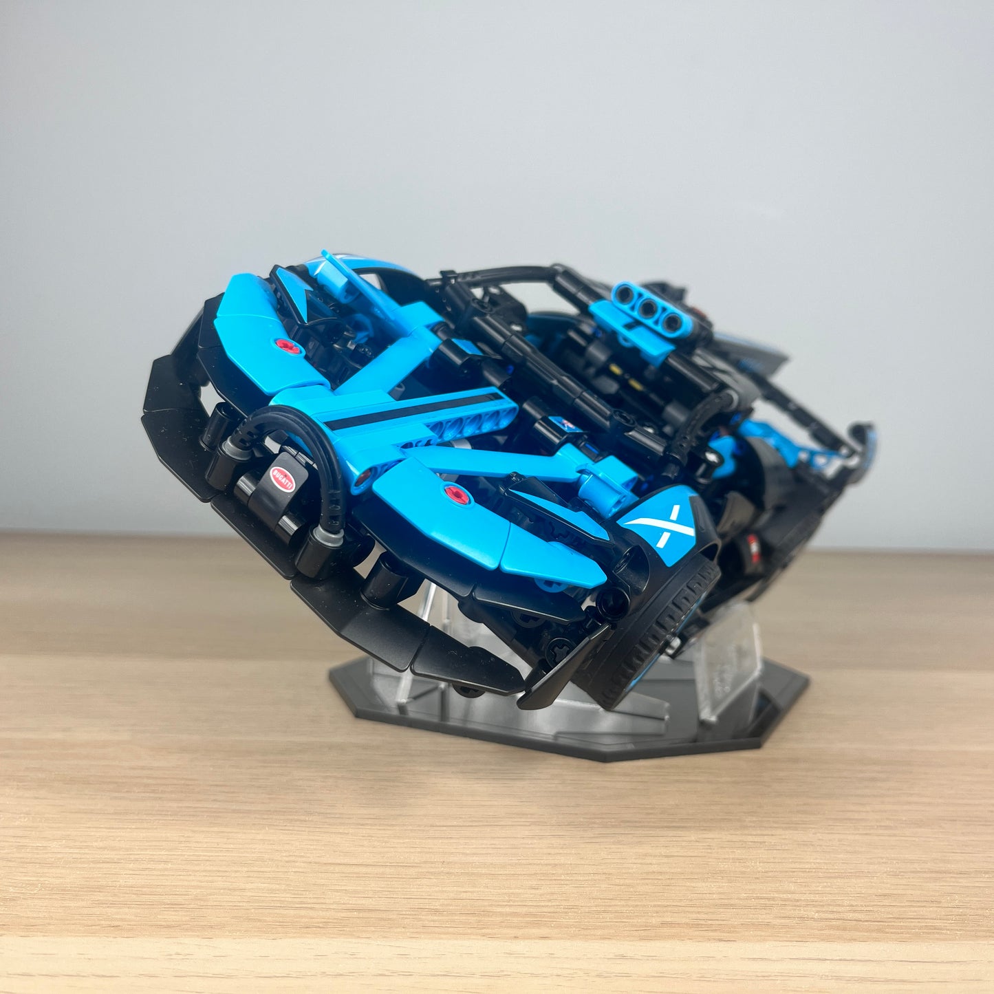 LEGO® Bugatti Bolide Acrylic Display Stand w/ Black Base (42151/42162)