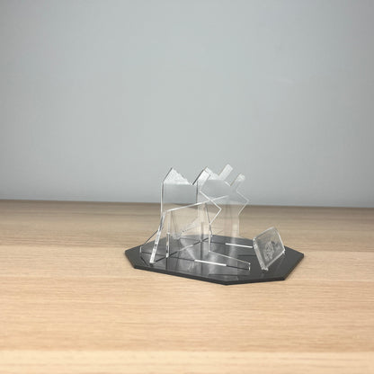 LEGO® Bugatti Bolide Acrylic Display Stand w/ Black Base (42151/42162)