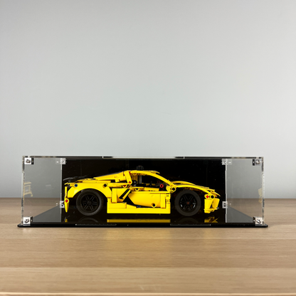 Acrylic Display Case for LEGO® Chevrolet Corvette Stingray (42205 / 42217)