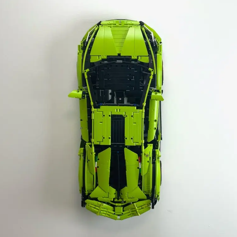 Vertical Wall Mount  Display Stand for LEGO® Lamborghini Sián FKP 37