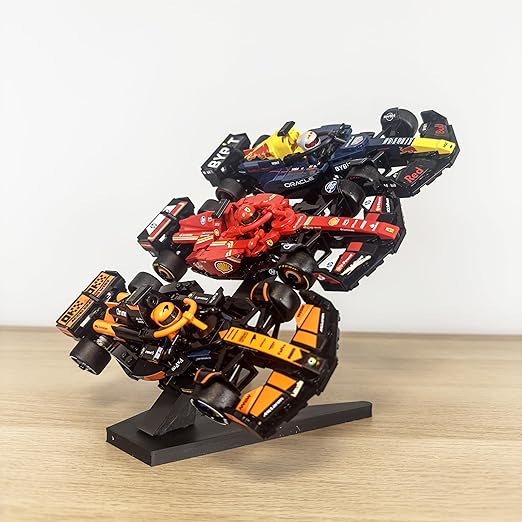Lego Formula One Speed Champions Display Riser (For 3 Lego F1 Cars)