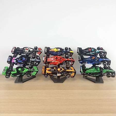 Lego Formula One Speed Champions Display Riser (For 3 Lego F1 Cars)