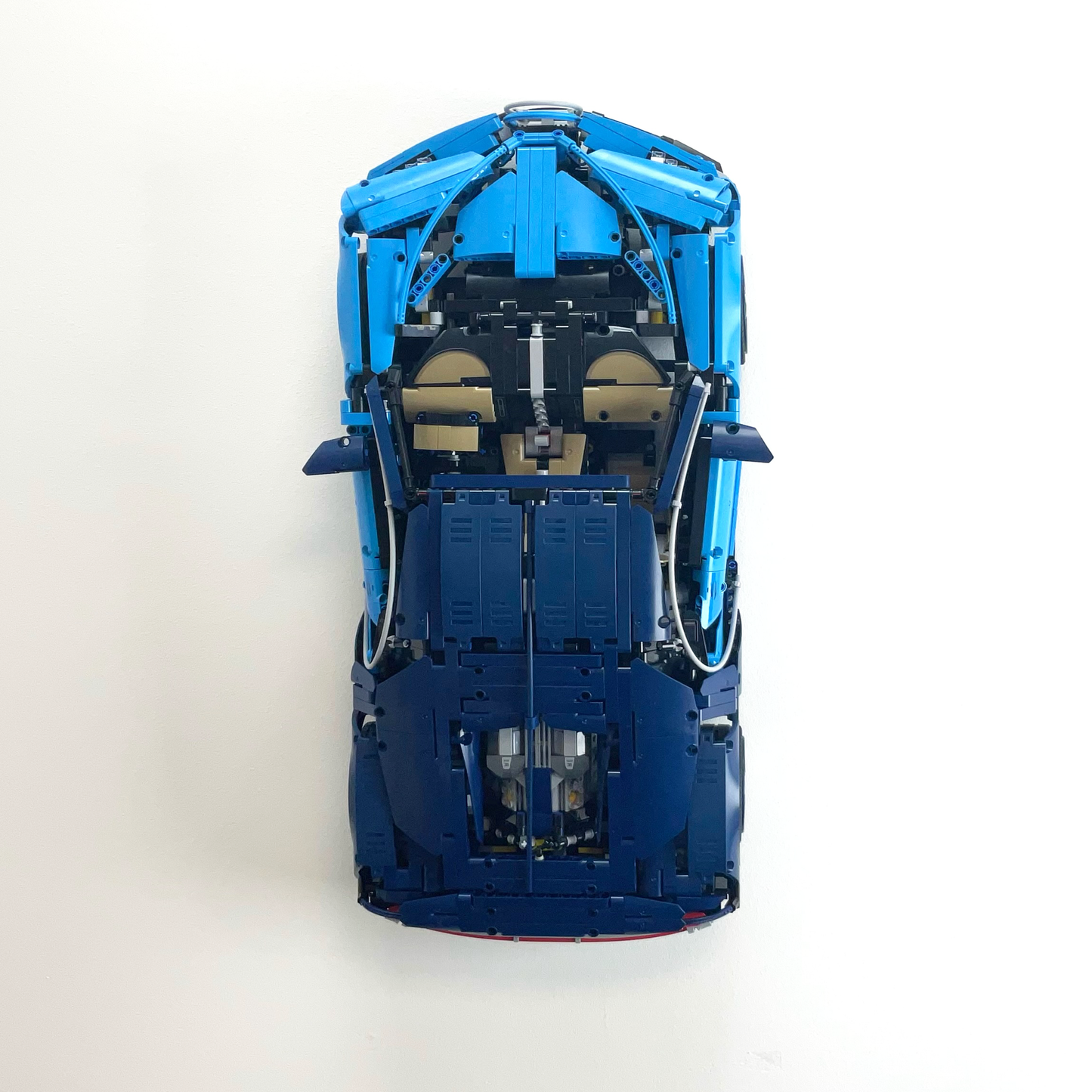 Vertical Wall Mount for LEGO® Bugatti Chiron 42083 Display Stand