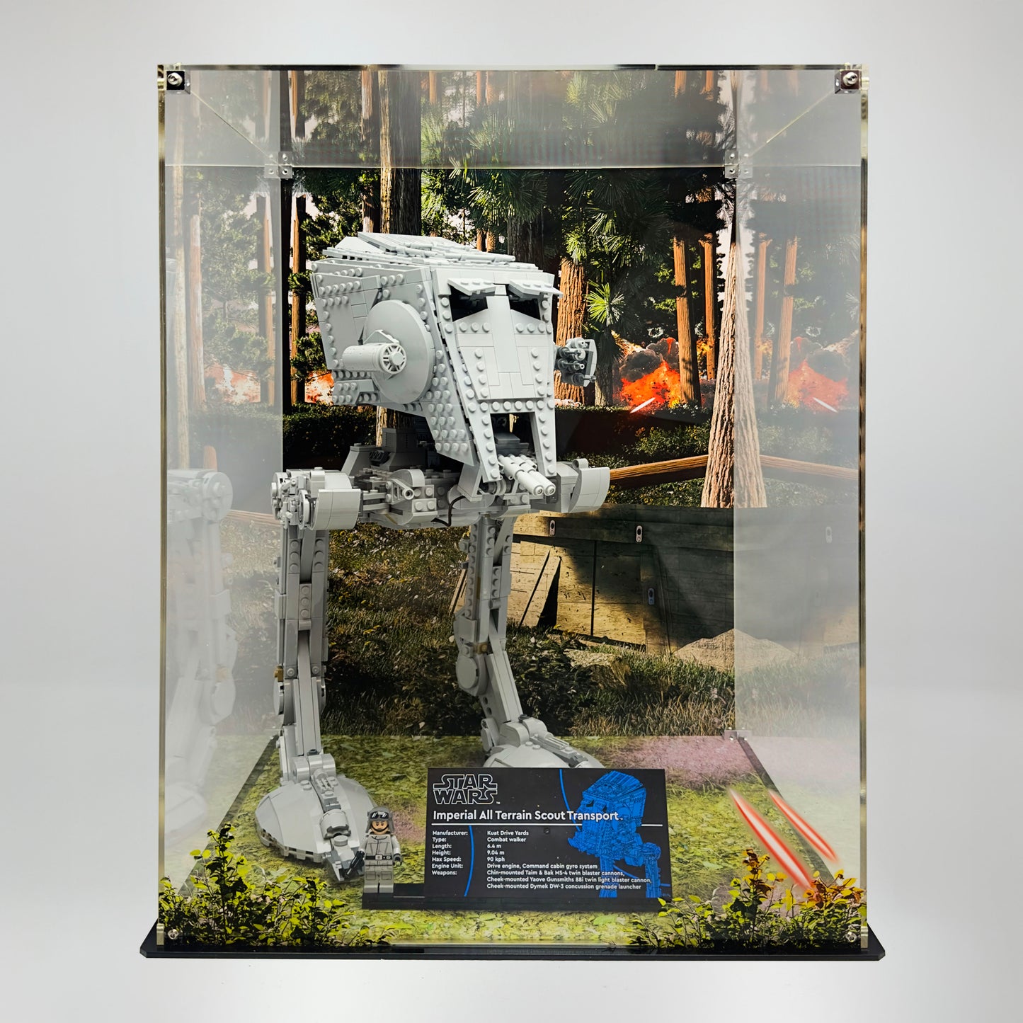 LEGO Display Case For UCS AT-ST Walker (75417)