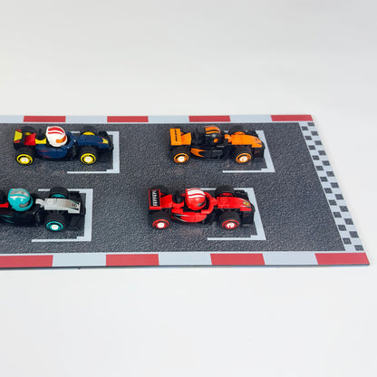 Wall Mounted Display Stand for LEGO® F1® Collectible Race Cars (71049)
