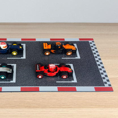 Wall Mounted Display Stand for LEGO® F1® Collectible Race Cars (71049)