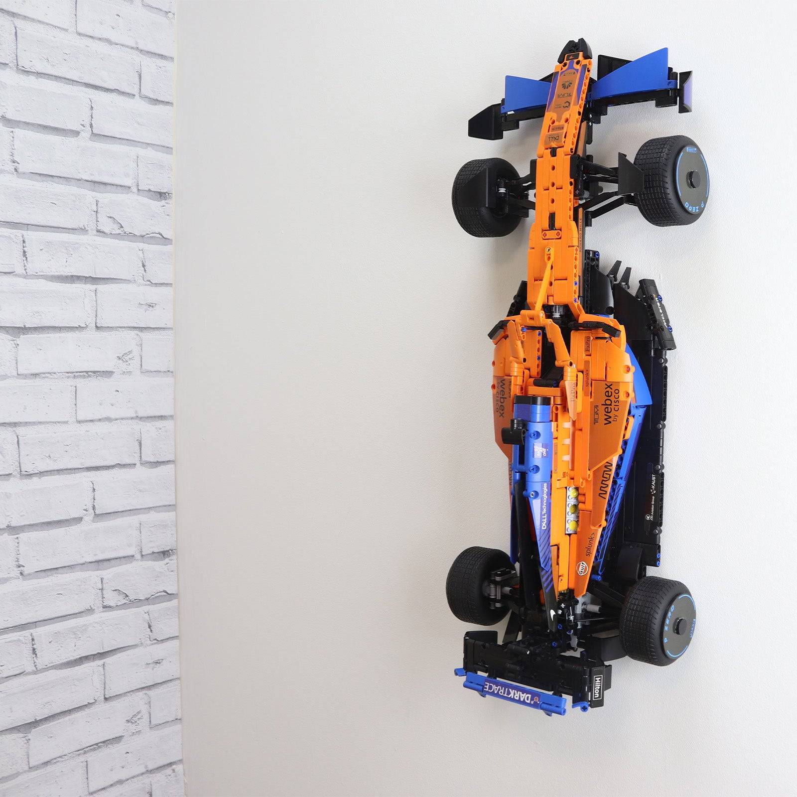 Vertical or Horizontal Wall Display Mount for LEGO® Technic McLaren F1 Car 42141
