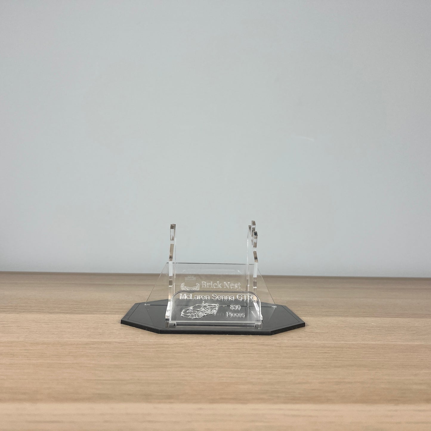 LEGO® McLaren Senna GTR Acrylic Display Stand w/ Black Base (42123)