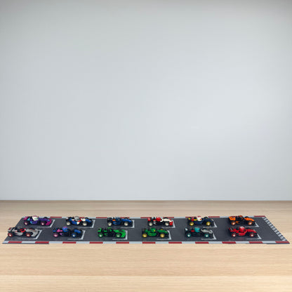 Wall Mounted Display Stand for LEGO® F1® Collectible Race Cars (71049)