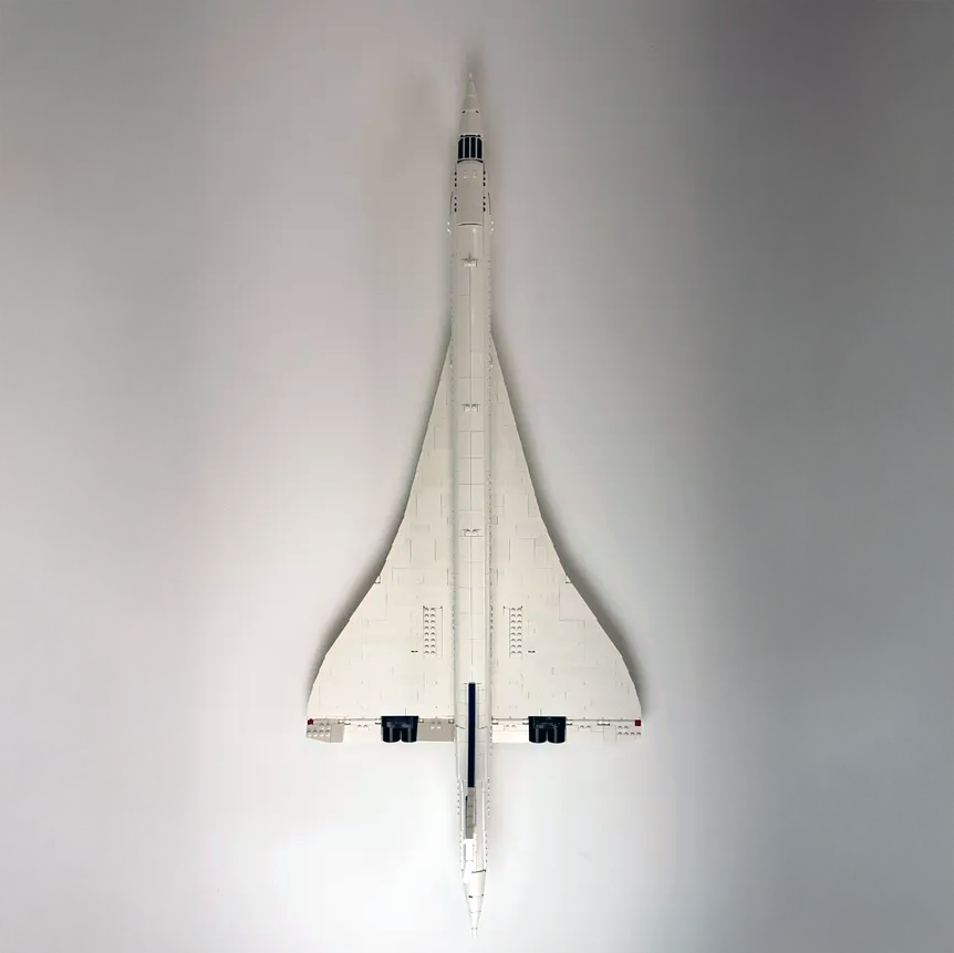 Vertical & Horizontal Wall Mount Display for LEGO® Concorde (10318)