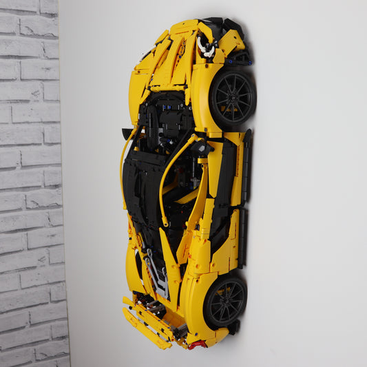 Vertical Wall Mount Display Stand for LEGO® McLaren P1 (42172)