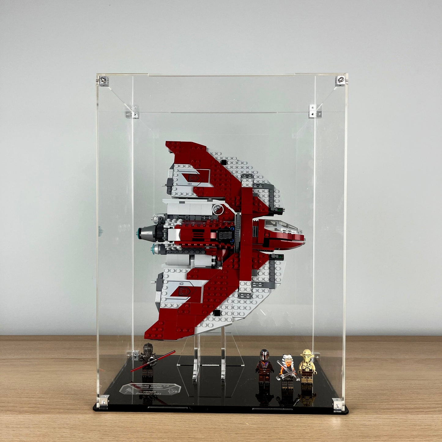 Acrylic Display Case for LEGO® T-6 Ahsoka Tano Jedi Shuttle 75362