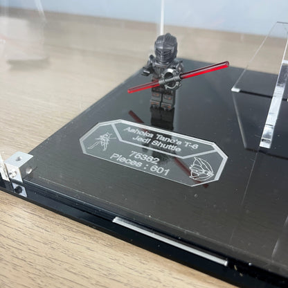 Acrylic Display Case for LEGO® T-6 Ahsoka Tano Jedi Shuttle 75362